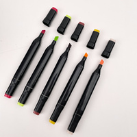 Stylos marqueurs permanents à double pointe à l'alcool de haute qualité, très vendus, 60/80/168/262 couleurs, pour le dessin artistique