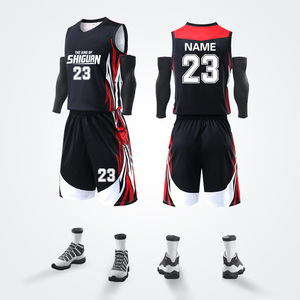 กางเกงบาสเกตบอลสำหรับผู้ชาย,กางเกงขาสั้นบาสเก็ตบอลแบบกำหนดเองว่างเปล่าสำหรับทีม - Product Image 1