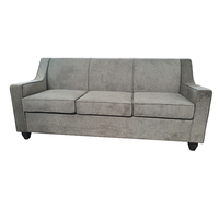 Canapé de salon 3 places de haute qualité au design moderne, coussins moelleux, ensemble de canapés 3 places, canapé de luxe pour chambre d'hôtel, villa, hôtel
