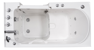 <span class=keywords><strong>Vasca</strong></span> Idromassaggio Freestanding in Acrilico, Moderna <span class=keywords><strong>Vasca</strong></span> da Bagno <span class=keywords><strong>per</strong></span> <span class=keywords><strong>Anziani</strong></span>, 1,5m Bianca, 3 Anni di Garanzia, <span class=keywords><strong>per</strong></span> 1-2 Persone, <span class=keywords><strong>con</strong></span> Idromassaggio e Aria - Product Image 2