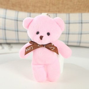 En gros, Mini ours en peluche personnalisé, porte-clés, breloque de sac, jouet en peluche mignon - Product Image 6