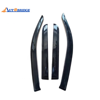 Accesorios de coche, deflector de ventilación de ventana de puerta de humo, viseras de lluvia, protectores para Toyota Tacoma 2024