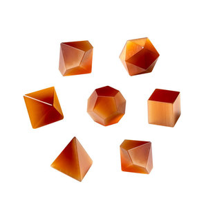 HZ Venta al por Mayor, Juego de Dados de Cristal Poliédrico Personalizados para D&D, Dados de 16mm para Juegos de Rol como Dungeons & <span class=keywords><strong>Dragons</strong></span> &<span class=keywords><strong>amp</strong></span>; Juego de dados de piedras preciosas - Product Image 1