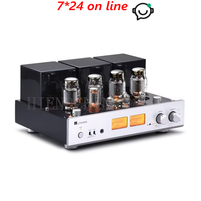 J-009 MUZISHARE X5 Integrated Vacuum Tube Amplifier EL34x4 Do AB1 Push-pull Amplifier 15~35W TR~switch 110V/220V Good Sound