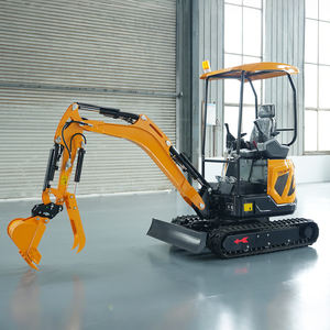 Multifunctionele Mini Digger Machine 1.8 Ton Gemeentelijke Tuin Zero Tail Swing Kleine Bagger Diesel Boomgaard Compacte Graafmachine - Product Image 5