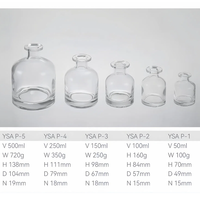 Flacon Vide de Diffuseur à Bâtonnets d'Arômes en Verre Brun Mat de 150 ml pour Emballage