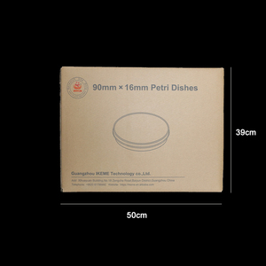 Boîtes de Pétri de Culture cellulaire en verre de laboratoire IKEME boîte de Pétri en plastique stérile jetable 60mm 90mm stérile pour laboratoire - Product Image 6