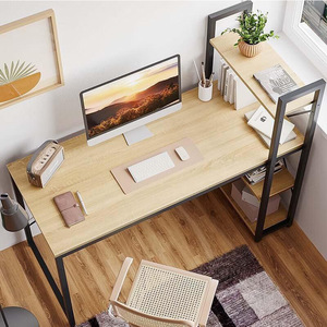 Bureau <span class=keywords><strong>d</strong></span>'ordinateur pratique support de rangement multicouche appartement <span class=keywords><strong>location</strong></span> maison chambre établi étudiant étude et bureau <span class=keywords><strong>d</strong></span>'écriture - Product Image 4