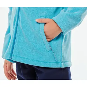 Vêtements pour bébé en microfibre avec fermeture éclair, merchandising personnalisé - Product Image 3