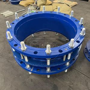 Giunto di Smontaggio Telescopico a Doppia Flangia DN1200 Ansi per Tubazioni Idrauliche in Ghisa Sferoidale e Acciaio Inox di Grande Diametro - Product Image 4