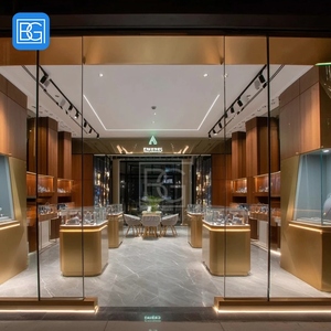 Vitrina de Joyería de Alta Gama, Madera Lacada, Iluminación Integrada, Tienda Boutique, Centro Comercial, Exhibición de Joyería - Product Image 4