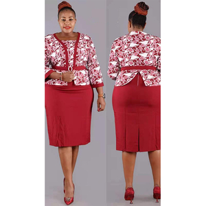 Vestido Casual Elegante para Mujer, Ropa de Trabajo, Oficina, Iglesia, Tallas Grandes, Ropa Africana - Product Image 5