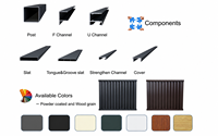 Clôture de sécurité élégante pour chevaux, sans rouille, revêtement poudré, en aluminium, à lattes horizontales, service de modélisation 3D