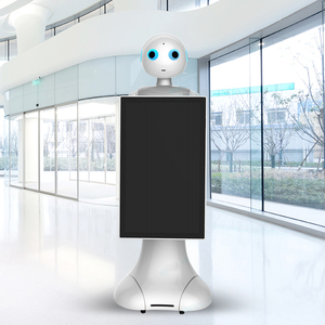 Robot de Bienvenida Inteligente, Robot de Recepción Multifuncional Móvil, Pantalla Táctil Capacitiva de 10.1 Pulgadas, Batería de Litio de 15AH, 6 Horas de Autonomía, para Hoteles - Product Image 3