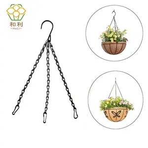 Hot Sale Flower Pot Chain Replacement Plant Hanger Hanging basket Chain with Hooks for Bird FeedersPlanter Lantern