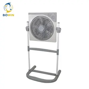 Verstelbare Hoogte 12 Inch Box Fan Hot Sale Ventilator Voetstuk Stand Met Afstandsbediening