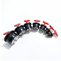 Bouchon de vidange de pont en acier inoxydable IMPA 232485 / 232486, trou de drainage marin, boulonné, anti-fuite