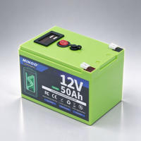 Baterai Surya Lifepo4 12V Sistem Manajemen Baterai Lifepo4 Dilengkapi Pengamanan 24V 48V Baterai LiFePO4 Kapasitas Tinggi Untuk Energi Surya