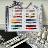 Vernis à ongles Gel UV non toxique couleur unie Beauty Shop 92 ensembles communs pour le bricolage Source de lampe LED 2025 nouveau concepteur français