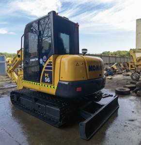 Well Preserved Used Komatsu PC56MR Excavator Low Noise Environment Friendly 29 Ton 1.7m Bucket Capacity for City Construction - Product Image 5