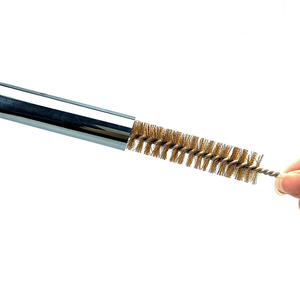 맞춤형 다양한 크기 황동 와이어 나선형 꼬임 와이어 파이프 브러시 금속 튜브 구멍 청소용 - Product Image 2