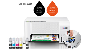 100% <span class=keywords><strong>New</strong></span> Original ecotank l3256 All-in-One máy in phun 4 màu mực với Wifi & USB giao diện cho văn phòng nhỏ hoặc sử dụng nhà - Product Image 5