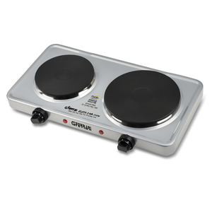 Placa eléctrica 2 zonas (D18,5;15,5cm) Caldos Silver G10122 (46x28x7cm) 2500W - Product Image 3