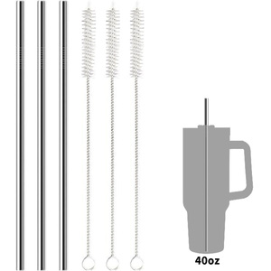 HQ New Custom Acrylique Straw Topper Cute Tumbler Cover Charms Compatible avec 30 & 40 <span class=keywords><strong>Oz</strong></span> Tumbler Bars Boire Échantillon Gratuit - Product Image 5