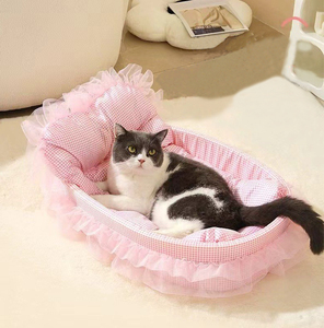 ZELIKO Cuccia Moderna Quadrata per Cani e Gatti - Lettino Portatile per Cani con Rivestimento Rimovibile in Morbida Fibra di Pelliccia, Utilizzabile in Tutte le Stagioni, Taglie Piccole-XL - Product Image 4