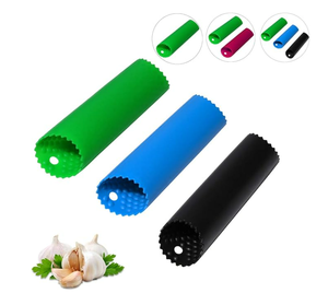 أداة تقشير الثوم سهلة وسريعة وصديقة للبيئة، مزيل قشرة الثوم على شكل أسطوانة من السيليكون، أداة مطبخ للتنظيف السهل - Product Image 1