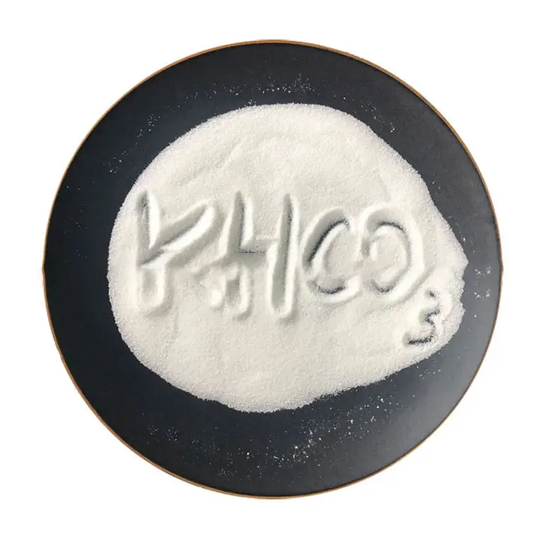 Hoge Zuiverheid Kaliumbicarbonaat Cas 298-14-6 Food Grade White Crystal Khco3 Als Zuurteregelaar Chemisch Zwelmiddel.