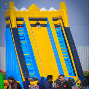 10M cao lớn ngoài trời bơm hơi khô trượt thương mại cấp trượt nước bơm hơi cho người lớn - Product Image 1