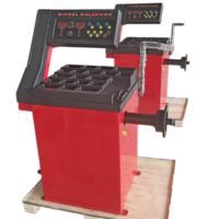 Équipement pour atelier de pneus : Équilibreuse de pneus de camion robuste, compacte et peu encombrante, pour voitures