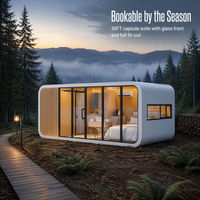 Maison modulaire en forme de capsule Apple Cabin de 30 pieds