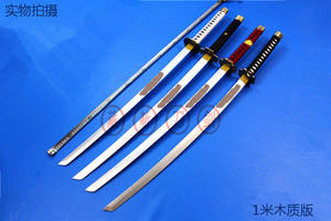Accessoires de Cosplay Série japonaise Tachi Zoro Épées en bois Zoro Épées en bois Ventes directes d'usine - Product Image 5