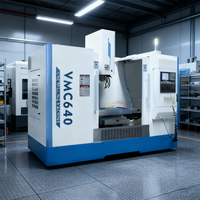 Petite fraiseuse CNC 5 axes VMC640 petit centre d'usinage avec système de contrôle Siemens à prix compétitif à axe unique