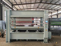 Presse à chaud hydraulique pour le laminage de panneaux MDF et de contreplaqué, machine de pressage à chaud pour placages de portes