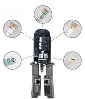 Probador de LAN eléctrica 4P/6P/8P, herramienta de prensado multifunción, herramienta de prueba de Cable de red RJ45, alicates para ingeniero de redes