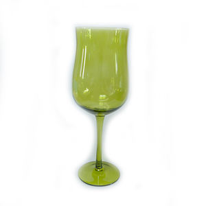 Verre à eau à ondulations vertes <span class=keywords><strong>de</strong></span> style vintage médiéval, verrerie pour cocktail, <span class=keywords><strong>coupe</strong></span> à <span class=keywords><strong>champagne</strong></span>, martini, margarita, accessoires <span class=keywords><strong>de</strong></span> bar, tasse - Product Image 3
