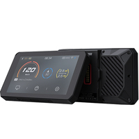 CHIGEE Aio 5play Dash Cam 720p Delantera y Trasera Carplayer Tablero Digital de Motocicleta Carplay para Motocicleta BMW
