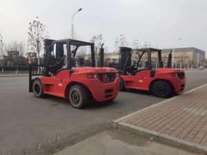 Montacargas Diésel de 8 Toneladas, Montacargas Heli, Motor de Alta Capacidad Tier 4, Altura de Elevación de 6 m y Especialista en Logística Portuaria - Product Image 5