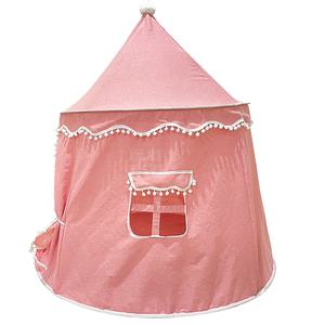 Tienda para dormir Princess Castle al por mayor, tienda pagoda para niños personalizable, tienda para casa rosa - Product Image 6