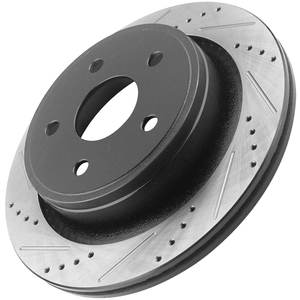 Sistema de frenos automático de fábrica profesional Discos de freno trasero 12067054 52009968AA Rotores de freno para Chrysler Dodge - Product Image 3