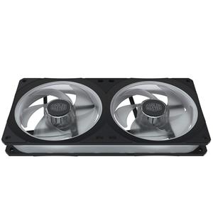 <span class=keywords><strong>Cooler</strong></span> <span class=keywords><strong>Master</strong></span> MasterFan SF240P ARGB 3 broches, 56 LED indépendantes Contrôle PWM pour boîtier d'ordinateur et radiateur liquide - Product Image 5