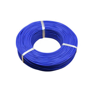 Tinner Cuivre Fils Électriques 2x6 <span class=keywords><strong>Mm2</strong></span> 2*4mm2 DC Silicone 2 Core PV Câbles Super Flexible Silicone Fils Câbles - Product Image 3