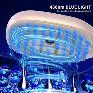 KKS Ems Terapia de luz LED Masajeador de cabello Peine Esencia de cuero cabelludo Cepillo de aplicación para el crecimiento del cabello Masajeador de cabeza - Product Image 3