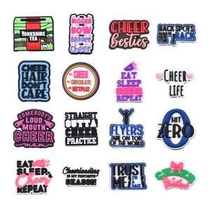 Wholesale in Stock Baseball Sport Clog Shoe <strong>Charms</strong> for 2025 Raider Shoes <strong>Charms</strong> for Clog Shoes Decoration <strong>football</strong> PVC <strong>Charms</strong> - Product Image 4