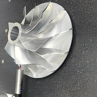Piezas de Torneado CNC de Alta Precisión OEM, Impulsor de Acero Inoxidable 304/316L/713 y Pulido para Maquinaria Industrial