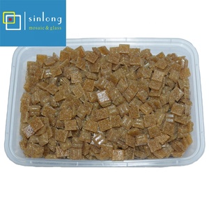 Ambre mosaïque verre particules - Product Image 1