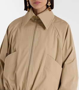 Chaqueta Bomber LEDUO Personalizada, Elegante y Casual para Mujer, con Cuello en Punta, Puños y Dobladillo Elásticos, para Otoño - Product Image 2